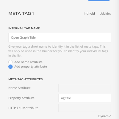 Metatags element for YOOtheme Pro